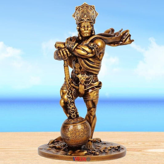 Bahubali Hanuman Murti Statue for Desk & Gift